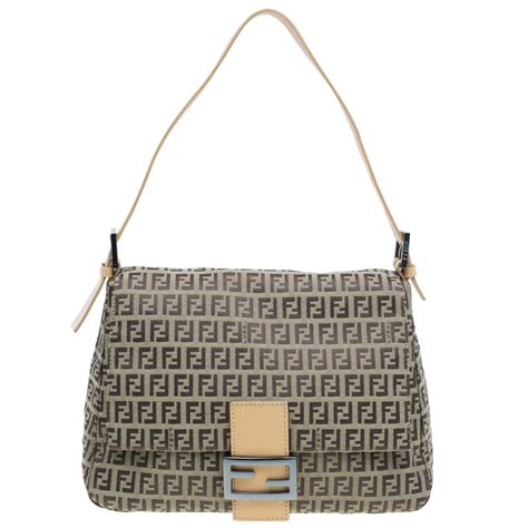 fendi zucchino mamma forever baguette shoulder bag|Fendi Mamma Baguette Shoulder Bag .